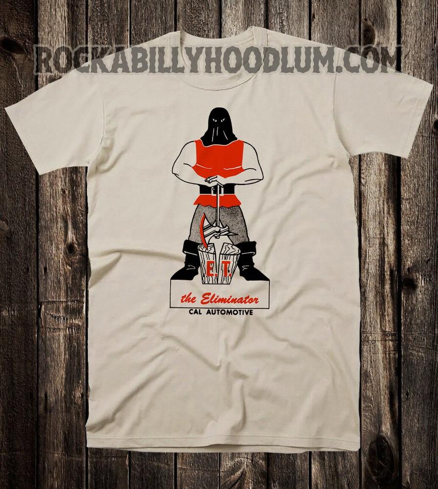 Retro Hot Rod Tee T Shirt Drag Race Speed Shop Cal Automotive ET Eliminator Unisex T-Shirt XXXXL