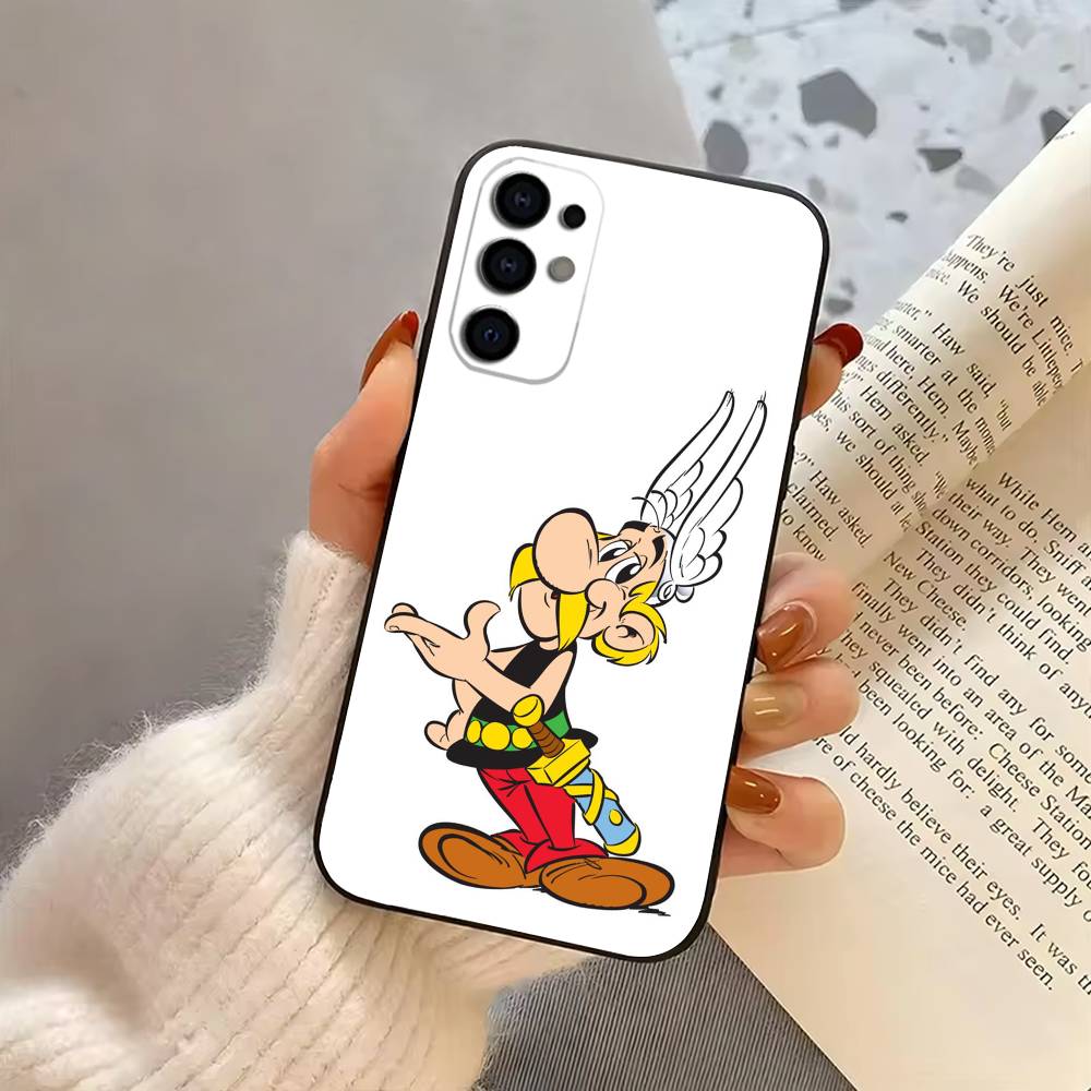 A-Asterix-es Phone Case For Samsung S25,S24,S21,S22,S23,S30,Ultra,S20,Plus,Fe,Lite,Note,10,Black Cover