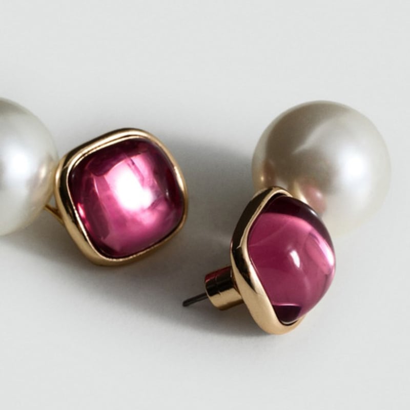 

Mango MANGO WOMAN Earrings LEONORA Light/Pastel Pink 17074120 single type