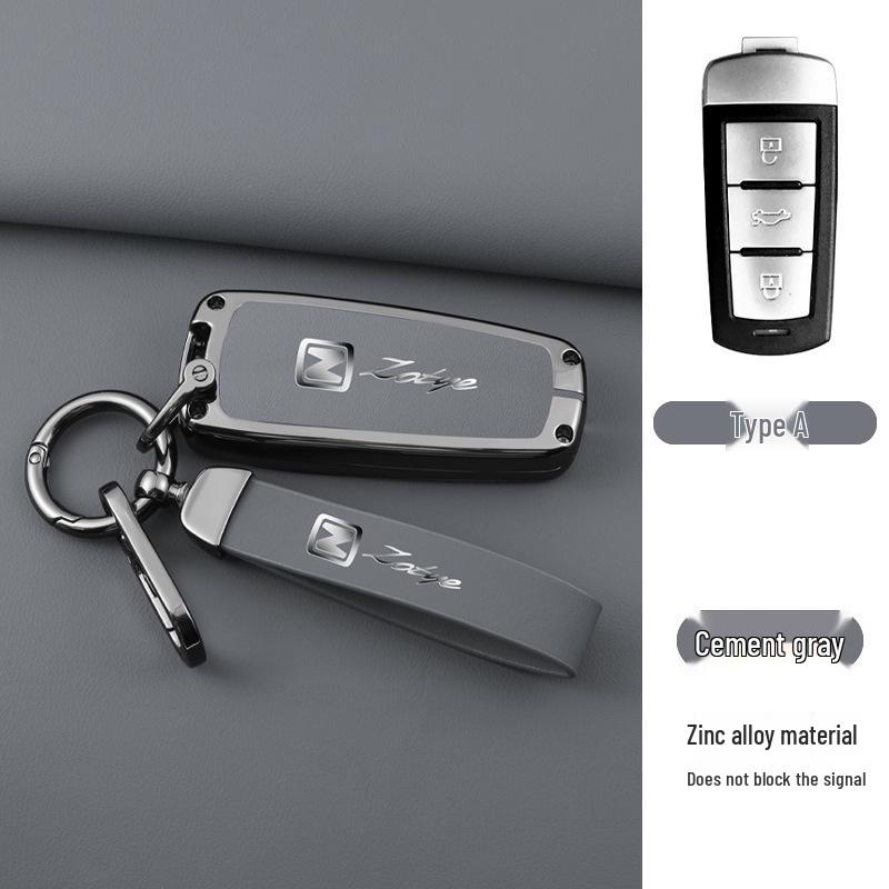 Zotye T600/T700 Damai X5/Z700 Full Wrap Sport Version Car Key Case for Men