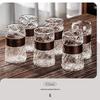 Naijiang Embossed Glass Tumbler Set