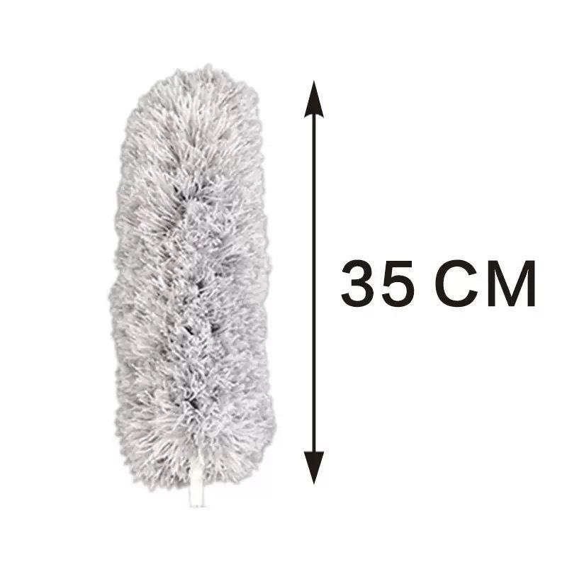 

Retractable Chicken Feather Duster with Bendable Long Handle for Car and Home Cleaning