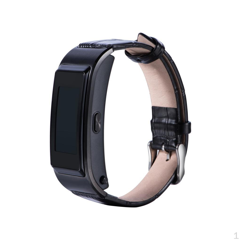 

Leather Watch Band Wrist Strap For B5 18mm чёрный