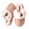 Plush cotton slippers winter home indoor non-slip cotton mop plush thick sole 2025 new thermal shoes