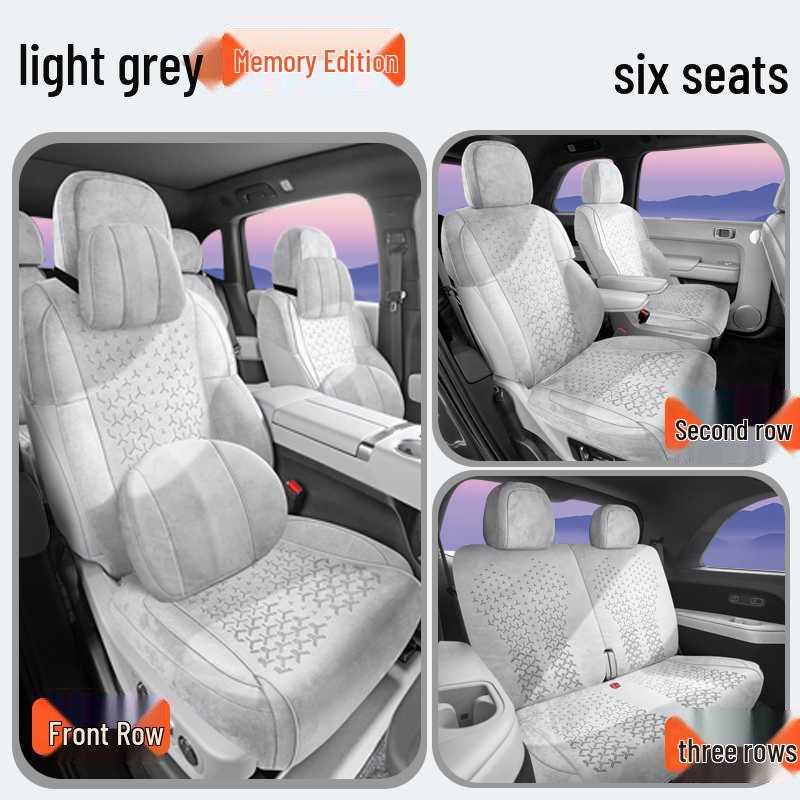 Ideal/L9 Universal Four- to Six-Seater Car Seat Cushion, Half-Wrap All-Season Saddle Pad