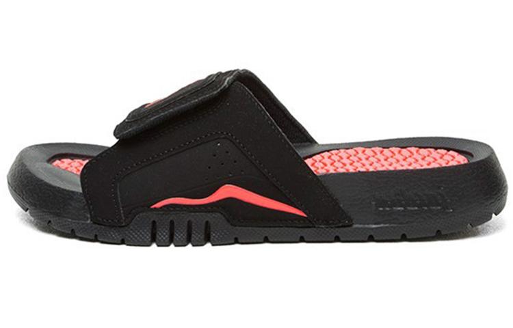 Спортивные шлепанцы Air Jordan Hydro Vi Retro Infrared Black Red  Black Infrared 23  Gs 655327-060 40