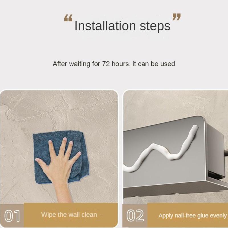 Coat Rack Wall Mount - Modern, Metal Wall Coat Rack Sturdy Wall Hook Rack Rail for Hanging Coat, Jacket, Clothes, Hat