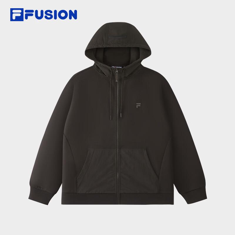 FILA FUSION Men s Casual Hooded Knit Jacket L