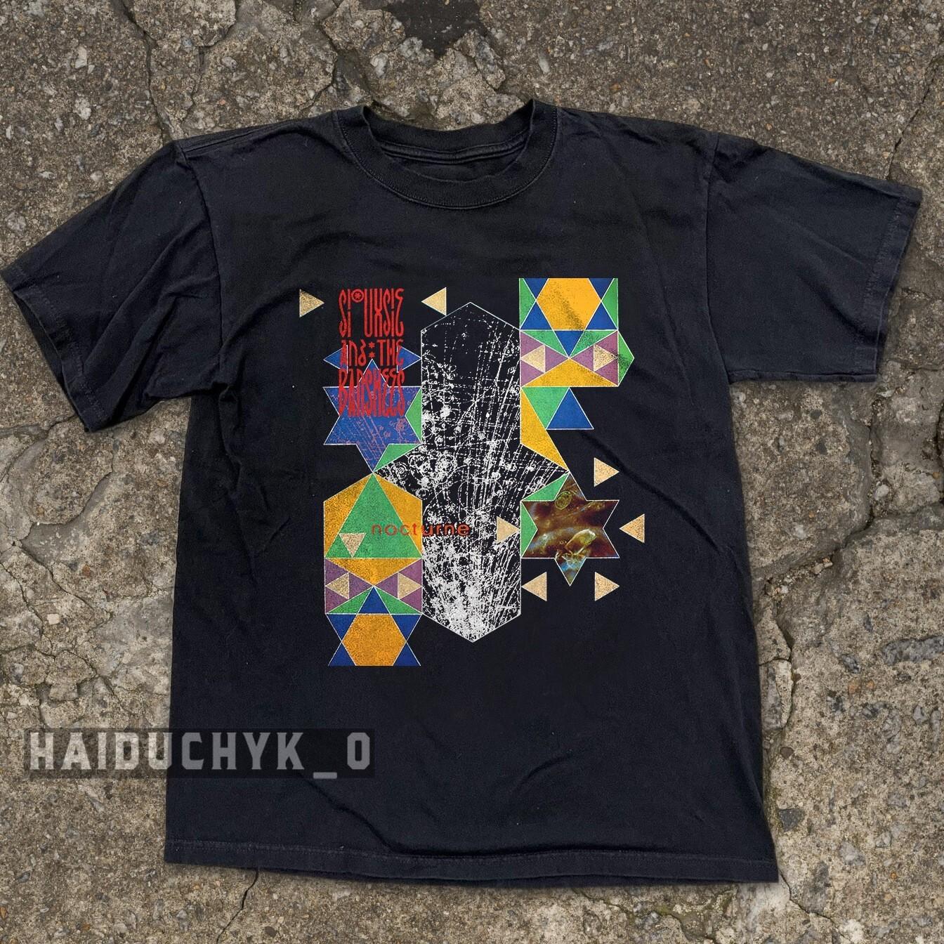 NEW! Siouxsie and the Banshees Nocturne Albums Unisex Black T-shirt Size S-5XL XL