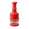 2024 Hand Press Garlic Chopper Multi-Function Manual Onion Cutter Vegetable Chopper Handheld Food Processor Shredder Garlic Mincer Hand Hand