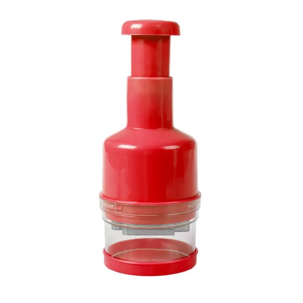 2024 Hand Press Garlic Chopper Multi-Function Manual Onion Cutter Vegetable Chopper Handheld Food Processor Shredder Garlic Mincer Hand Hand