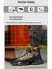 Men's High-Top Safety Boots: Anti-Smash, Anti-Puncture, Durable, Comfortable, Easy Button Closure for Work Protection