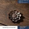 Fisherman Zinc Alloy Incense Holder - Indoor Home Tea Table Antique Stick Incense Burner