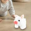 Electric Plush Pig Toy Interactive Animated Vivid Moving Mouth Piglet Pet Stuffed Animal