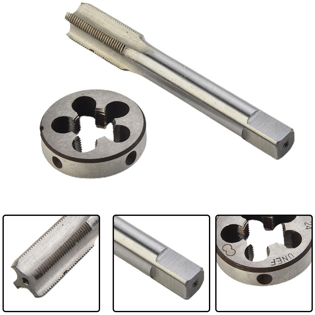 Right Hand Thread Thread Tap 5/8\\\"-24 Practical Reliable Replacement Spare Adjustable Supplies UNEF CNC HSS Kit Muzzle