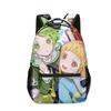 Cartoon Novelty Kpop Youthful School Bags Unisex Japan Anime Lost Witch Travel Bags 3D Print Oxford Notebook Shoulder Backpacks