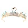 Wedding Crown Korean Swan Headdress Hair Accessories Wedding Dress Children's Birthday Simple Dress Versatile Crown