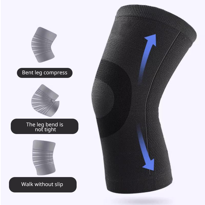 Black Thin Knee Pads Are Suitable for Running Knee Pads To Prevent Muscle Injuries