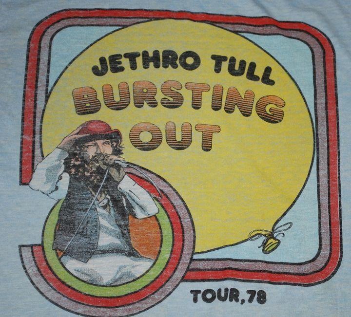 

Jethro Tull Band 1978 Albums Concert Tshirt Light Blue Unisex tee NH20248 Unisex T-Shirt XXXXL