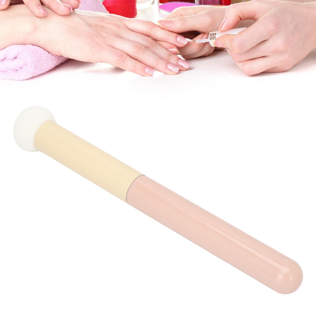 10pcs Sponge Nail Brush Round Head Gradient Coloring Nail Polish Dye Pen for Nail Salon