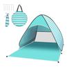 Beach For Sets Up In 3 Easy For Outdoor Cherry Blossom Sports Includes 6 Storage Carry Bag Tent, Pop-up Tent, One-touch Sunshade, 1-2 People, Seconds,