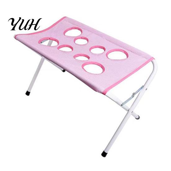 Dog Nail Trimming Helper Grooming Hammock Stand, Foldable Cat Bath 8-Hole Pet Professional Supplies Washing Station for Small Medium Dogs, And Bathing