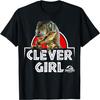 Jurassic Park Velociraptor Real Clever Graphic T-Shirt T-Shirt