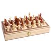 Portable Wooden Magnetic Chess Set for Kids and Beginners - Folding Design