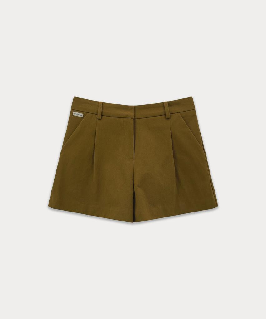 Sseomweeobeoteo Peach Cotton Short Pants - Brown