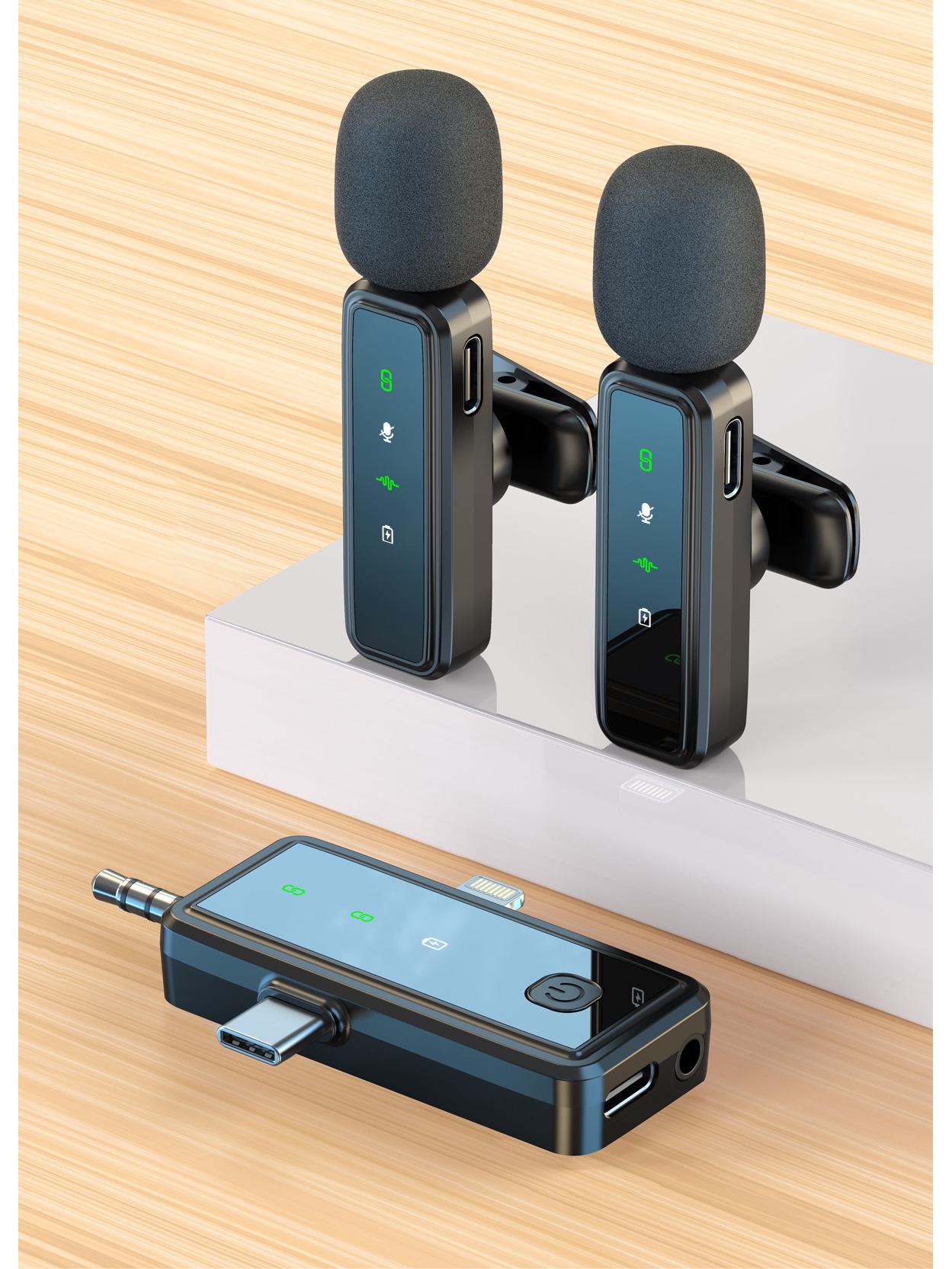 

Wireless Lavalier Microphone for Live Streaming: 2.4G Reception & Noise Reduction
