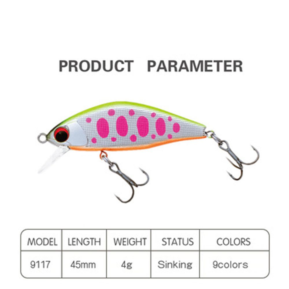 Trout Pike Perch Bass Crankbaits Pesca Issen Fish Hooks Long Casting Lure Minnow Lures Minnow Baits