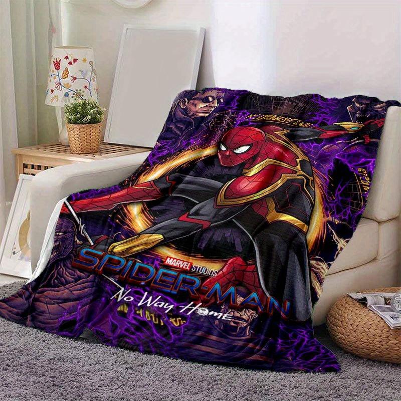 Spider-man Roztomilá Tištěná Deka Obdélníková Měkká Pohodlná Moderní Styl Polyester