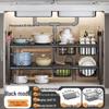 Beifu Extendable Under-Sink Kitchen Organizer with Baskets