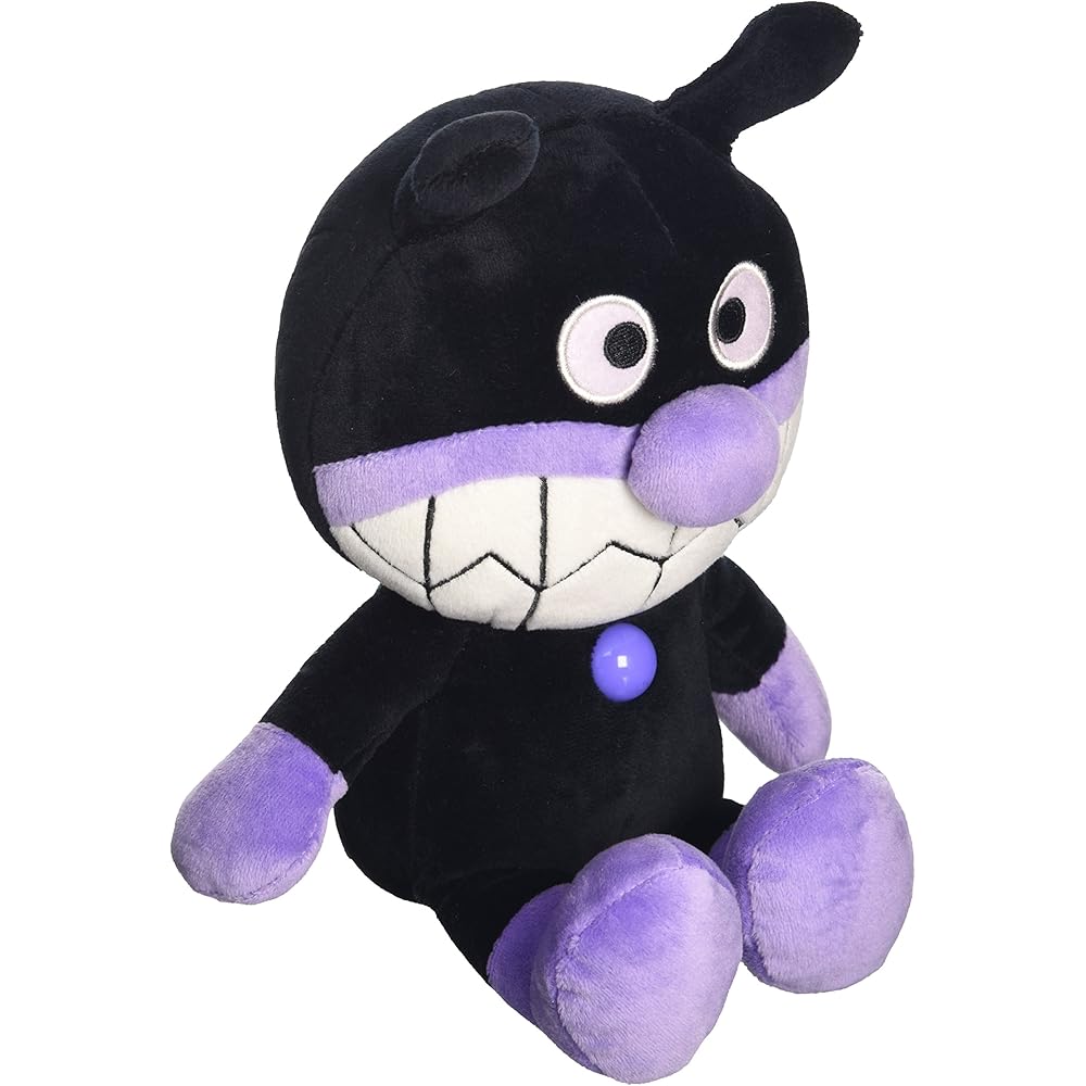 

SEGA FAVE Anpanman Fuwarin Smile Plush Toy S Plus Baikinman 20cm
