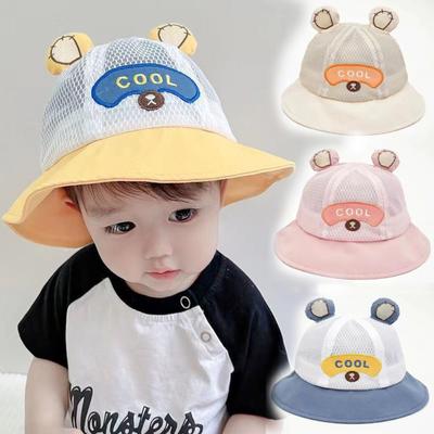 UV Protection Kids Bucket Hat Summer Sun Cap Outdoor Baby Bucket Caps  for Infant Girls Boys