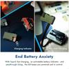 Ultra Bright Keychain Flashlights with 180° Rotation & Dual Light Work Light  for Searching Hiking