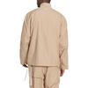 Adidas Originals Trefoil Parley Tt Solid Stripe Print Logo Zip-Up Collar Jacket Men Jacket Light-Brown HL9397