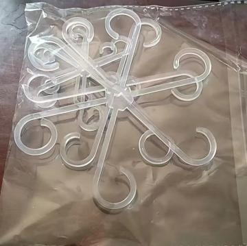 

4-piece Set of Plant Stem Support Clips, Horticultural Plant Turtle Back Bamboo Support Fixator, Hydroponic Tree Branch Fixation