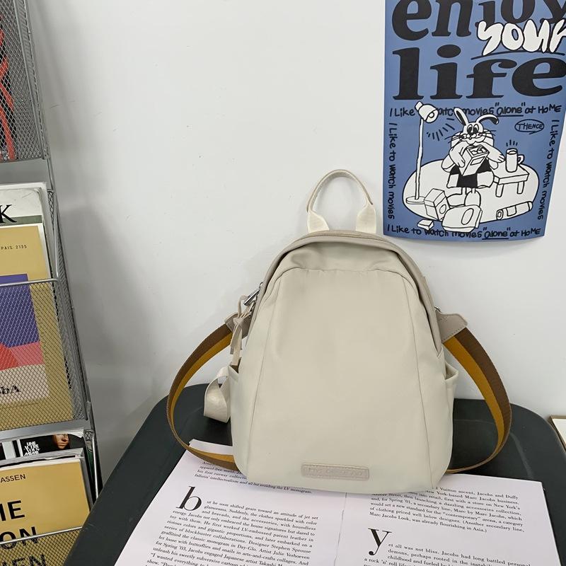 Schoolbag small schoolbag female commuter mommy bag double shoulder sports bag college student class backpack fashion crossbody shoulder bag tide