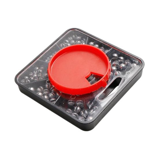 

100 шт. 0,2/0,5/1/1,5/2 г металлическое рыболовное грузило для тяжелых условий эксплуатации в морской воде, пресной воде, глубокое отверстие для рыбалки, вес шарика из бисера, аксессуары для уличной рыбалки 1 Set