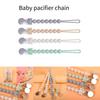One-piece Infant Pacifier Holder In Food-grade Silicone