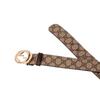 Gucci Interlocking G Leather Belts Women's 370543-KGDHG-9643