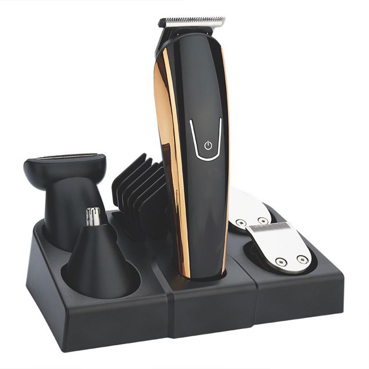 

Многофункциональный ЖК-дисплей Электрический комплект для ухода за волосами: Машинка для стрижки волос, триммер и триммер для носа