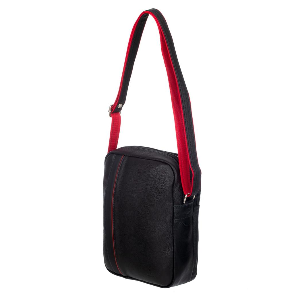 Men' Leather Bag Orkan Carbo