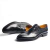 Fashion Men's Genuine Leather Oxford Dress Shoes Lace-Up Formal Shoes for Wedding, Business & Party Classic Fashion Trend Non-Slip Sole