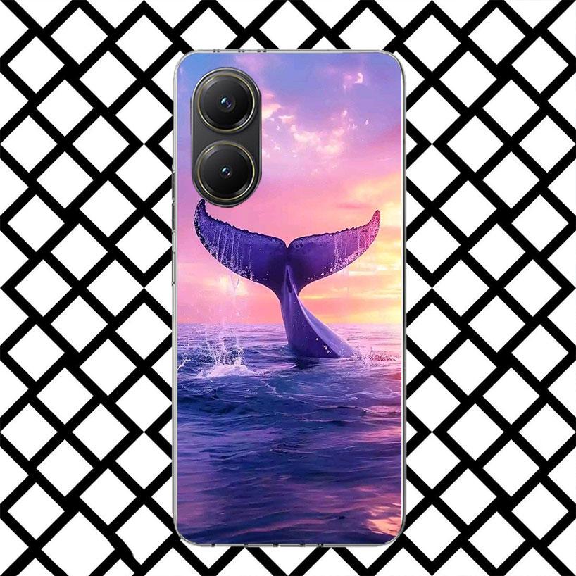 Humpback Whale Sea Giant Phone Case for Xiaomi Poco F7 Ultra X7 X6 X5 Pro X4 Gt M8 M7 Redmi 15 15C 13 13C 12 12C Soft Cover Fund