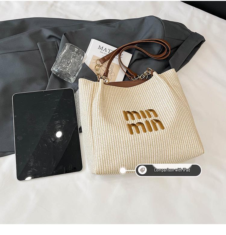 Minmin Teksturowana Torba Crossbody Podpachowa na Ramię - Damska Modna Torba do Dojazdów