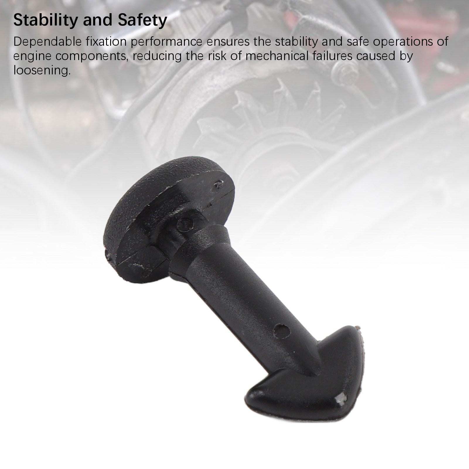 

10 ШТ. Фиксирующие зажимы крышки двигателя 025067 Многофункциональный фиксатор крышки двигателя Автомобильные зажимы Крепежные элементы Замена для C4