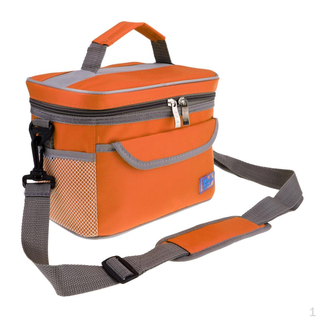 

Collapsible Soft Cooler Bag Insulated Picnic помаранчевий