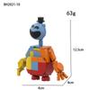 Smiling Critters Nightmare Critters 4 Action Figure Dolls Building Blocks Set Horror Game Poppi Construction Toy Kids Birthday